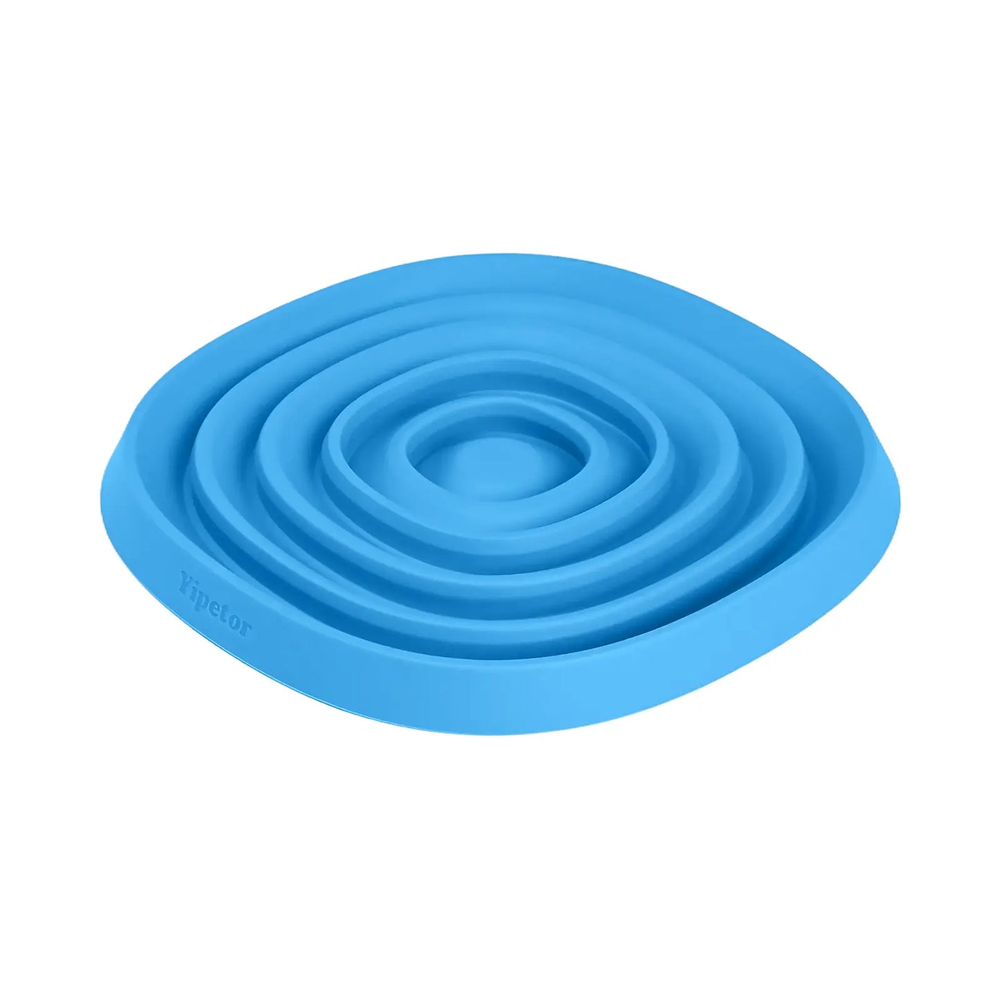 Yipetor Zen Disc: Professional Sensory Calming Tool for Dogs, Foldable Silicone Lick Mat and Slow Feeder, BPA Free, Dishwasher Safe, Reduces GDV Risk, Ideal for All Breeds