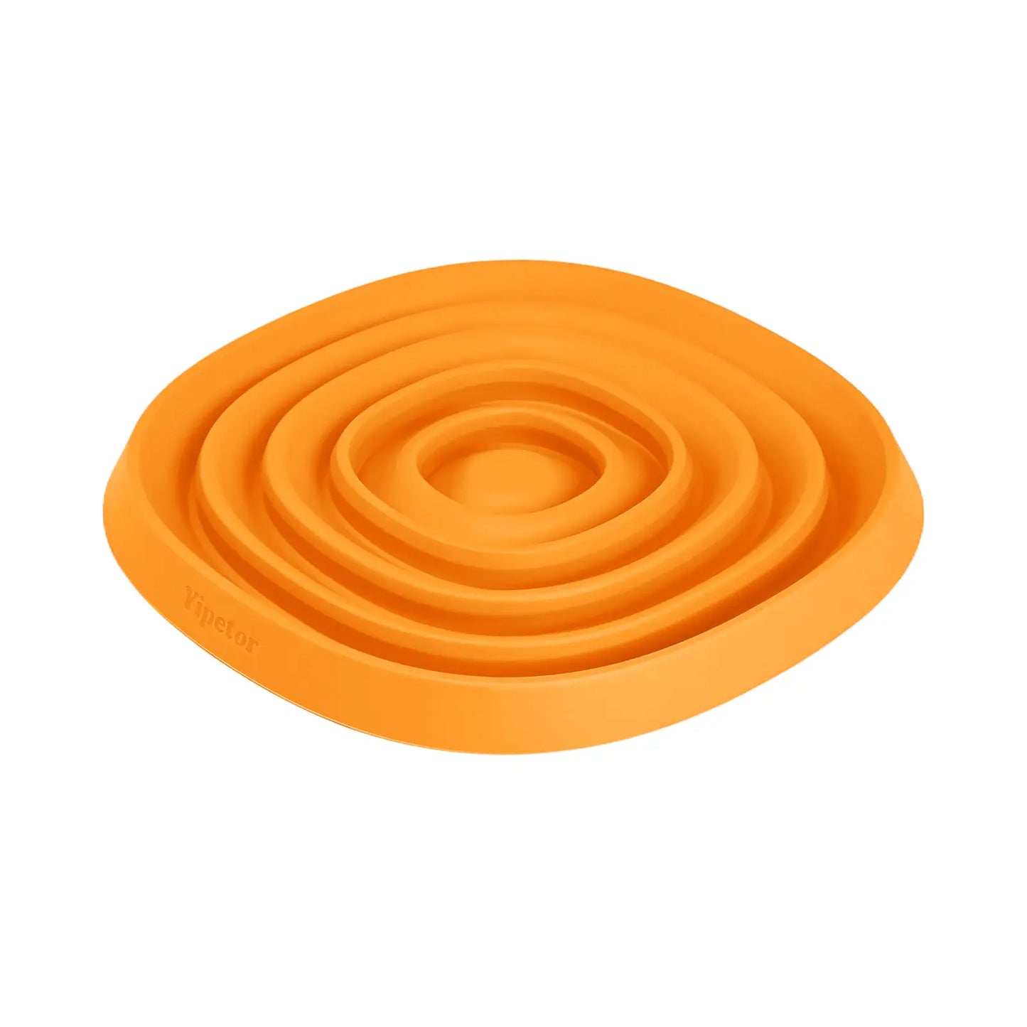 Yipetor Zen Disc: Professional Sensory Calming Tool for Dogs, Foldable Silicone Lick Mat and Slow Feeder, BPA Free, Dishwasher Safe, Reduces GDV Risk, Ideal for All Breeds