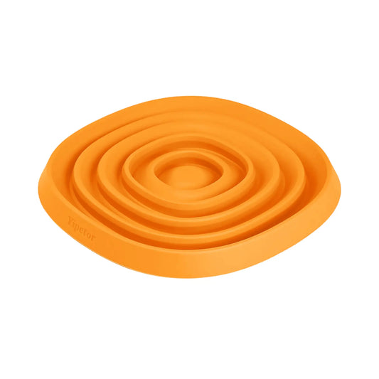 Yipetor Zen Disc: Professional Sensory Calming Tool for Dogs, Foldable Silicone Lick Mat and Slow Feeder, BPA Free, Dishwasher Safe, Reduces GDV Risk, Ideal for All Breeds